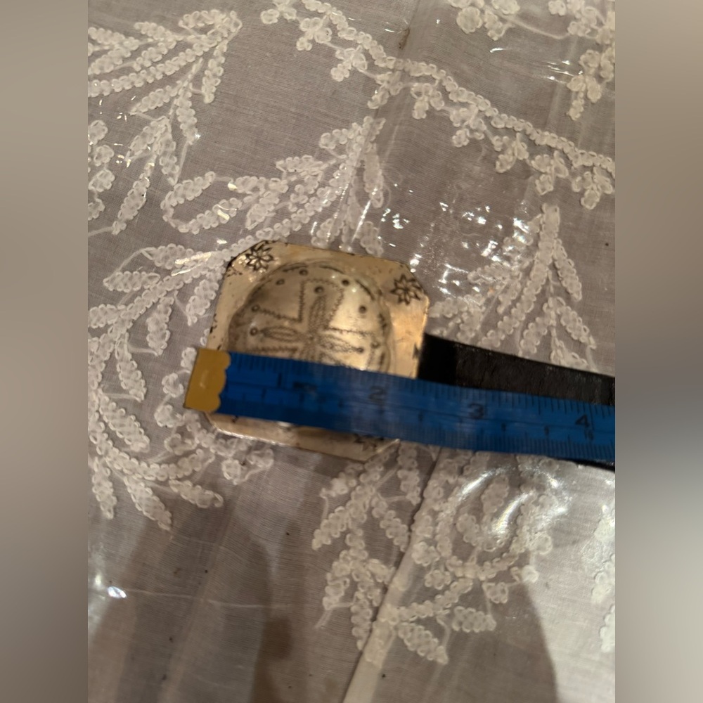 ❤️ RALPH LAUREN Black Leather Belt with Silver Accents - Picture 6 of 16